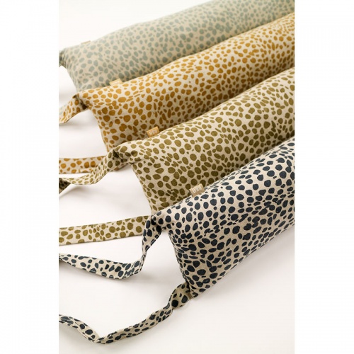 Animal Print Slim Draught Excluder in Mustard by Raine & Humble